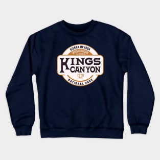 Kings Canyon National Park Crewneck Sweatshirt